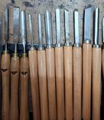 Diverse houtdraaibeitels, Ophalen of Verzenden, Gebruikt, Houtdraaibank