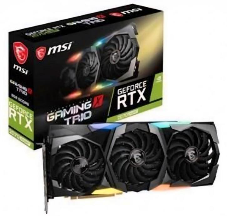 MSI GeForce RTX 2070 Super Gaming X Trio, Computers en Software, Videokaarten, Zo goed als nieuw, Nvidia, PCI-Express 3.0, GDDR6