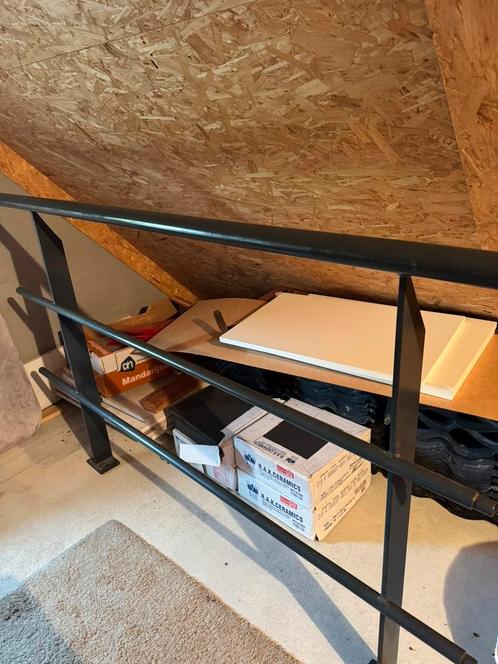 Ijzeren ballustrade hek, Huis en Inrichting, Kasten | Stellingkasten, Zo goed als nieuw, Ophalen
