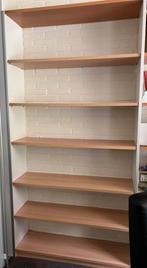 Kastenwand Exclusive beuken 3.25 met planken en staanders, Huis en Inrichting, Kasten | Stellingkasten, Ophalen of Verzenden, Zo goed als nieuw