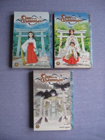 Hiroki Ugawa - Shrine of the Morning Mist dln 1, 2 & 4 (13+) beschikbaar voor biedingen