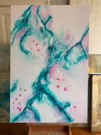 Schilderij handgeschilderd, Antiek en Kunst, Ophalen