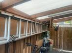 Aluminium Ladder - Gebruikt, Doe-het-zelf en Verbouw, Ladders en Trappen, Ophalen of Verzenden, Gebruikt, Ladder, 4 meter of meer