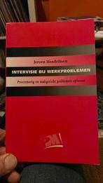 Jeroen Hendriksen - Intervisie bij werkproblemen, Sociale wetenschap, Ophalen of Verzenden, Zo goed als nieuw, Jeroen Hendriksen