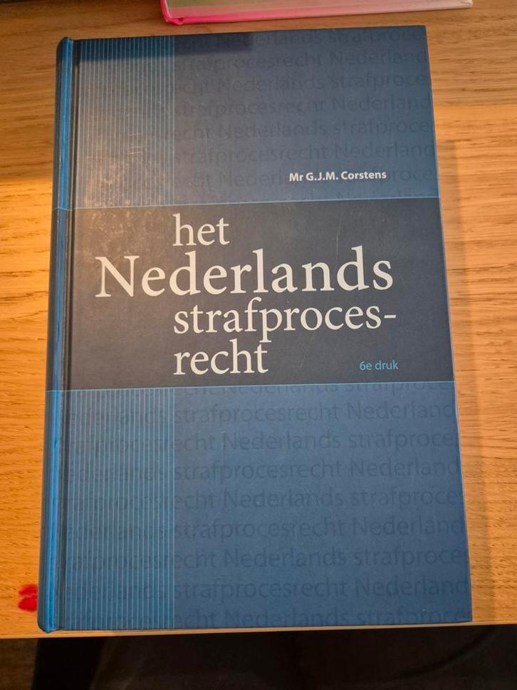 Nederlands Strafprocesrecht - Corstens 6e druk, Boeken, Studieboeken en Cursussen, Gelezen, WO, Ophalen of Verzenden