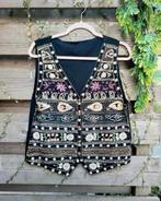 Mooie gedetailleerde vintage geborduurde boho gilet, Kleding | Dames, Bodywarmers, Ophalen of Verzenden, Zo goed als nieuw, Maat 38/40 (M)