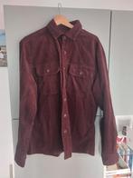 Overhemd bordeaux/bruin Rib lange mouw Original Zeeman L, Kleding | Heren, Ophalen of Verzenden, Gedragen, Bruin, Original Zeeman