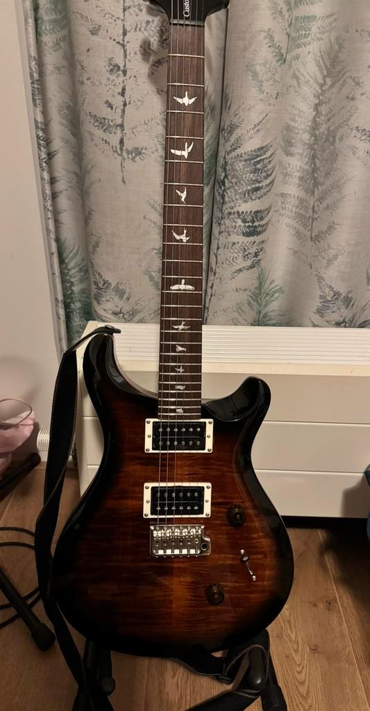 PRS SE Custom 24 - garantie tot augustus 2028, Muziek en Instrumenten, Snaarinstrumenten | Gitaren | Elektrisch, Zo goed als nieuw