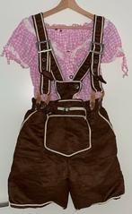 Lederhose  met blouse en sokken Maat L, Kleding | Dames, Carnavalskleding en Feestkleding, Ophalen, Maat 42/44 (L), Kleding, Overige thema's