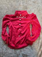 Rode blouse maat 110/116 - feestelijk voor de kerst!, Kinderen en Baby's, Kinderkleding | Maat 116, Meisje, Overhemd of Blouse
