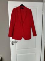 Dames pak van expresso, Ophalen of Verzenden, Zo goed als nieuw, Maat 38/40 (M), Rood