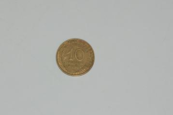 Munt 10 centimes Frankrijk 1969 beschikbaar voor biedingen