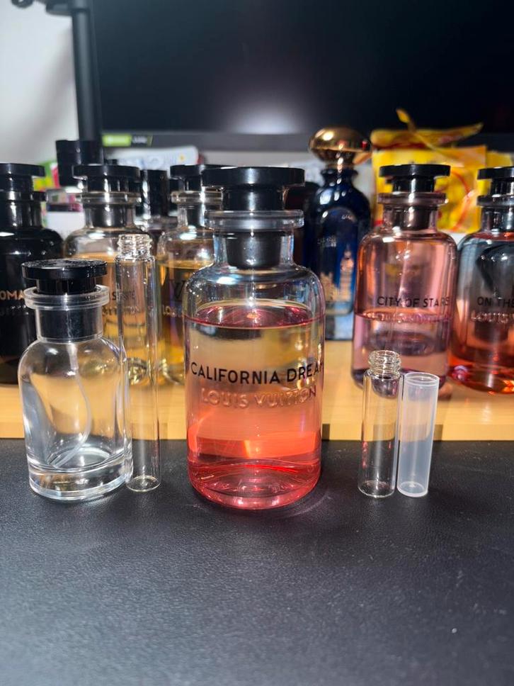 Louis Vuitton - California Dreams Sample/Decant, Sieraden, Tassen en Uiterlijk, Uiterlijk | Parfum, Zo goed als nieuw, Ophalen of Verzenden