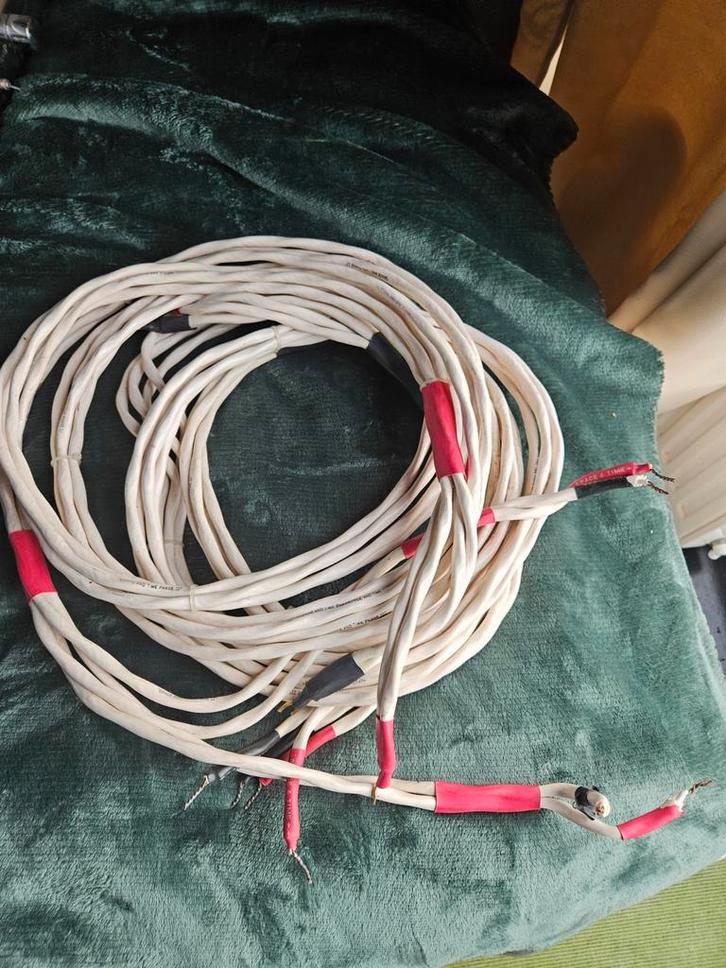 Luidsprekerkabel - Space and Time Phase II, Audio, Tv en Foto, Audiokabels en Televisiekabels, Gebruikt, Luidsprekerkabel, 5 tot 10 meter