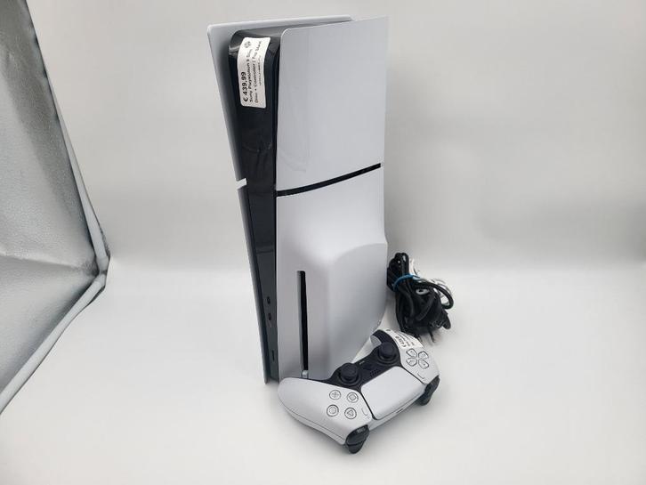 Sony Playstation 5 Slim Disc + Controller | Top Staat, Spelcomputers en Games, Spelcomputers | Sony PlayStation 5, Zo goed als nieuw
