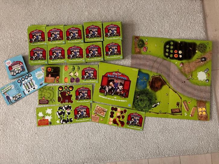 Spaaractie AH Boerderijmini's 100+ stuks + 2 speelplaten, Verzamelen, Supermarktacties, Albert Heijn, Ophalen of Verzenden