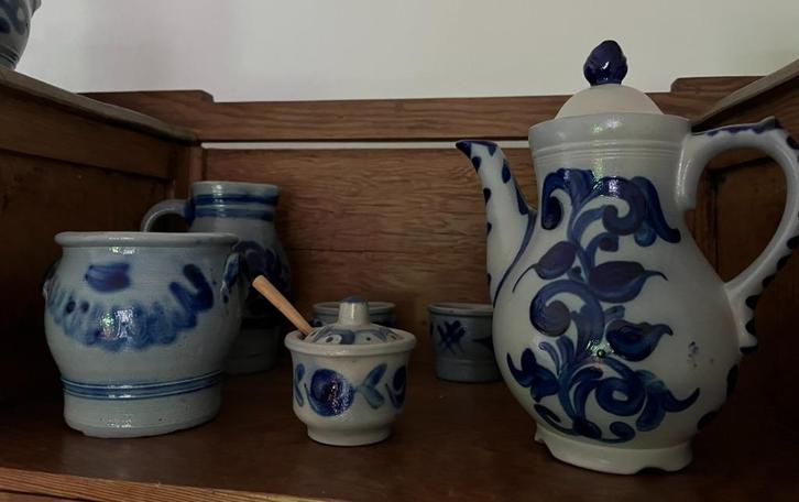 Verzameling keulse potten., Antiek en Kunst, Antiek | Keramiek en Aardewerk, Ophalen of Verzenden