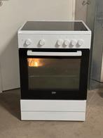 Keramische Fornuis Beko, Witgoed en Apparatuur, Fornuizen, Ophalen, 60 cm of meer, Keramisch, 4 kookzones