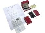 Must de Cartier Tank Large Onyx Dial 1981 Full Set Garantie, Overige materialen, Leer, -, Cartier