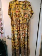 Nieuwe Norah ibiza jurk met panterprint maat 46 slechts €15, Kleding | Dames, Grote Maten, Ophalen of Verzenden, Nieuw, Geel, Jurk