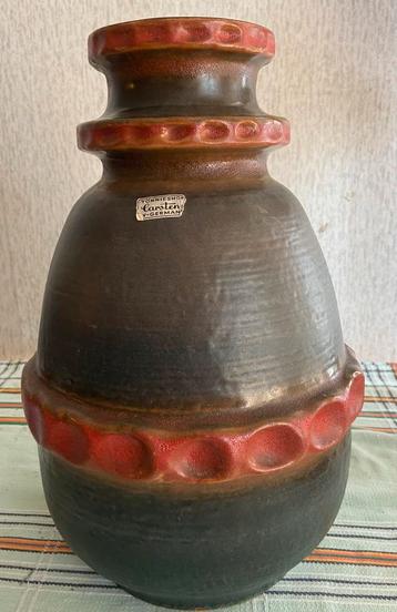 Vintage zeldzame Tonnieshof Carsten aardewerk vaas beschikbaar voor biedingen