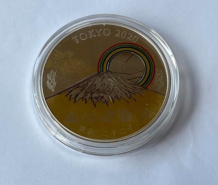 Penning - Olympische Spelen Japan Tokyo 2020 / 2021, Postzegels en Munten, Penningen en Medailles, Overige materialen, Buitenland