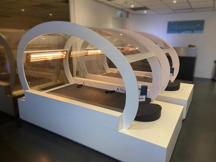 TFM Slimcab cabine / infrarood cabine 2x, Sport en Fitness, Gezondheidsproducten en Wellness, Zo goed als nieuw, Overige typen