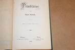 Palmblätter [1873] — Antiek Dichtbundel met Goud op Snee, Antiek en Kunst, Ophalen of Verzenden
