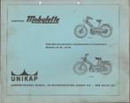 Kaptein Mobylette AV46 AV 56 onderdelenboek (7312z), Fietsen en Brommers, Handleidingen en Instructieboekjes, Ophalen of Verzenden