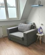 Loveseat grijs, Ophalen, Zo goed als nieuw, Minder dan 150 cm