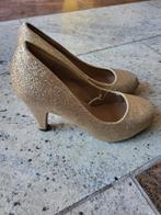 Hakken schoenen goud 36, Ophalen of Verzenden, Zo goed als nieuw, Overige kleuren