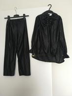 Zorro verkleedpak maat 140 broek-blouse met cape hoed band, Ophalen of Verzenden, Gebruikt, 134 t/m 140, Jongen of Meisje