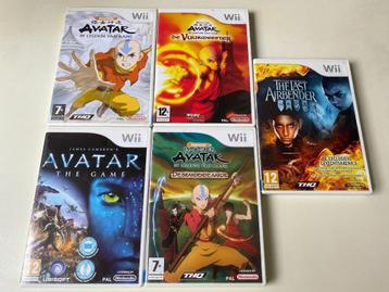 Nintendo Wii | Collectie van 5 Avatar Games | Compleet beschikbaar voor biedingen