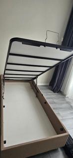 Bed met opbergruimte 90x200, Ophalen of Verzenden, Gebruikt, Eenpersoons, 90 cm