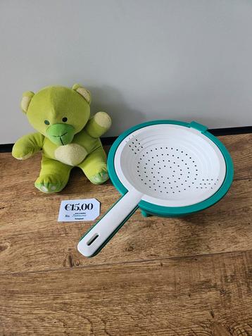 Tupperware duo vergiet groen wit €15,00 beschikbaar voor biedingen