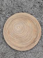 Intratuin houten tray schaal plateau dienblad!, Schaal, Rond, Ophalen of Verzenden, Zo goed als nieuw