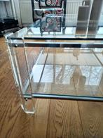 Glazen Salontafel - Nieuwstaat, Huis en Inrichting, Tafels | Salontafels, Ophalen, 100 tot 150 cm, Nieuw, 50 tot 100 cm