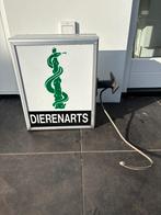 Uithangbord “Dierenarts, Ophalen, Gebruikt, Reclamebord