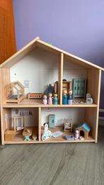 Poppenhuis van ikea met spullen van little dutch, Kinderen en Baby's, Ophalen of Verzenden, Zo goed als nieuw, Poppenhuis