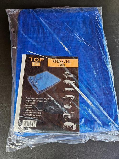 Afdekzeil 4 x 6 meter   €  15,00, Doe-het-zelf en Verbouw, Zeil en Folie, Nieuw, Zeil, Ophalen of Verzenden
