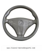 Stuurwiel met bediening grijs leder Mercedes, Auto-onderdelen, Ophalen of Verzenden, Gebruikt