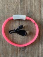 Honden led USB oplaadbare halsband, diameter 35 cm., Ophalen of Verzenden, Zo goed als nieuw