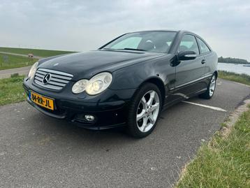 Mercedes-Benz C-Klasse 1.8 C180 Kompr Sportcoupe 2005 Zwart beschikbaar voor biedingen