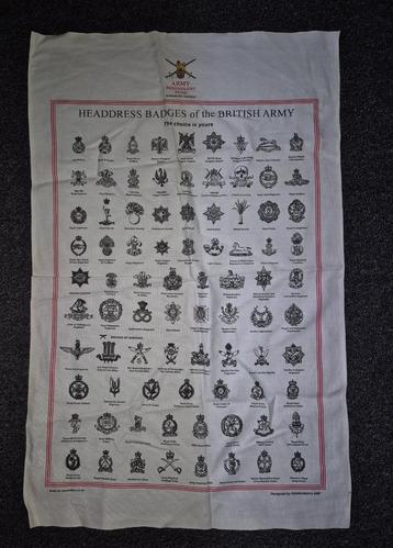 Britse Leger Baret emblemen op doek beschikbaar voor biedingen