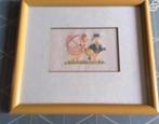 Geborduurd schilderij, Ophalen of Verzenden, Zo goed als nieuw, Hout, Minder dan 50 cm