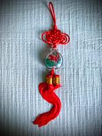 Chinese inner painted prayer bead glaskraal bidkraal paarden, Verzenden