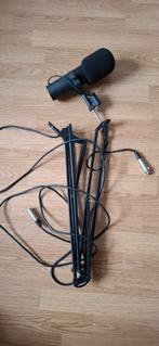 Shure SM7B met microfoonarm, Ophalen of Verzenden, Zo goed als nieuw, Studiomicrofoon
