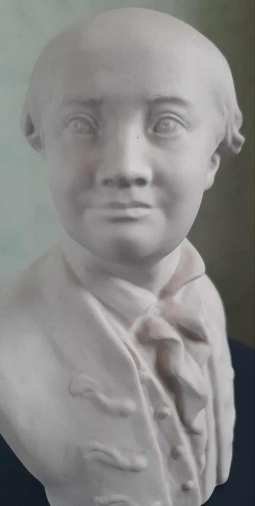 Geërfd Antieke Bust van M.V Frunze., Antiek en Kunst, Curiosa en Brocante, Ophalen of Verzenden