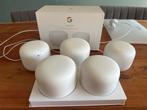Google Nest Wifi set – 5 stuks (2 routers + 3 punten), Ophalen of Verzenden, Gebruikt, Router