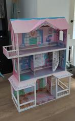 Groot houten poppenhuis, Kinderen en Baby's, Speelgoed | Poppenhuizen, Ophalen, Gebruikt